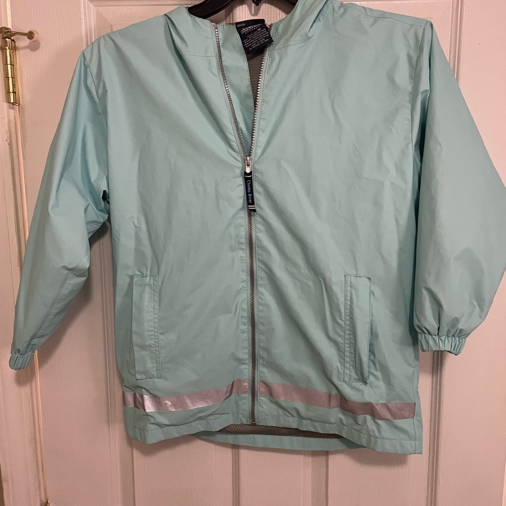 Charles River Rain Jacket Coat Youth Medium